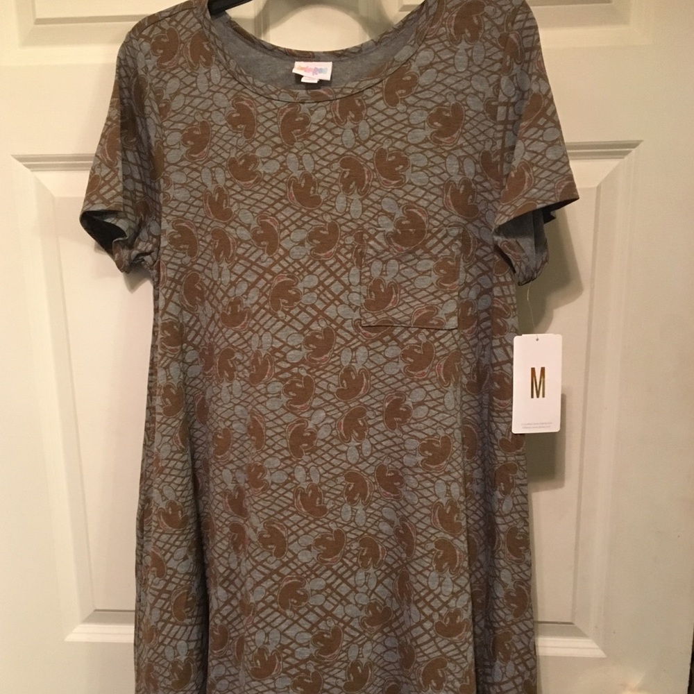 Lularoe Carly: Disney Classic Mickie M